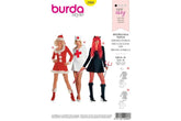 Schnittmuster burda style - Fantasy - Miss Nikolaus & Teufelin 2464